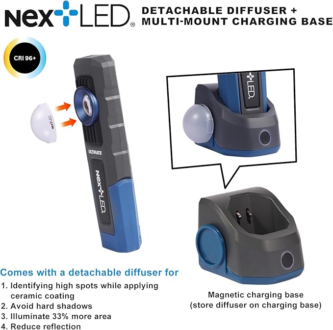 NextLED Ultimate NT-6692M Professional Rechargeable Auto Detailing Light - Image 7