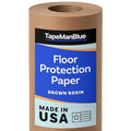 Floor Protection Paper, 36 inch x 166 ft Roll, Made in USA, 69# Brown Rosin by TapeManBlue