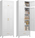 Kitchen Pantry Cabinet, Metal Storage Cabinet by POLUP