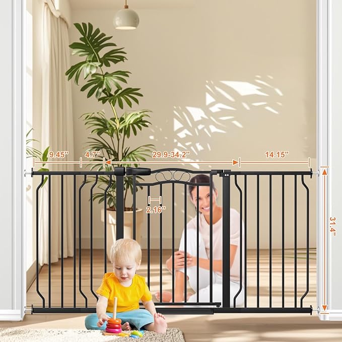 53.1-62.2" Extra Wide Baby Gate - Image 7