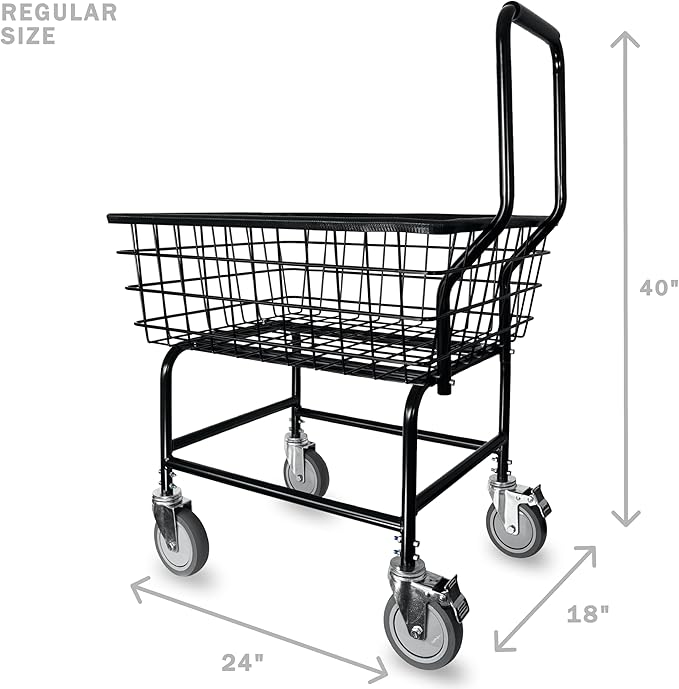 LVP Work Horse Commercial Laundry Cart - Image 3