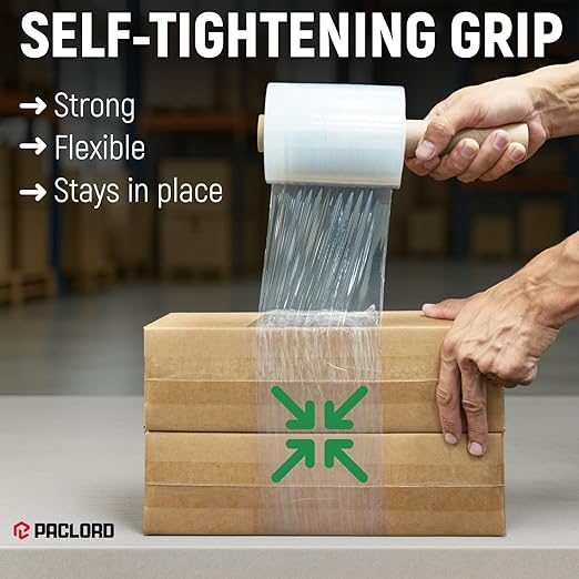 5" x 1000' Industrial Strength Mini Stretch Wrap Rolls - Image 6
