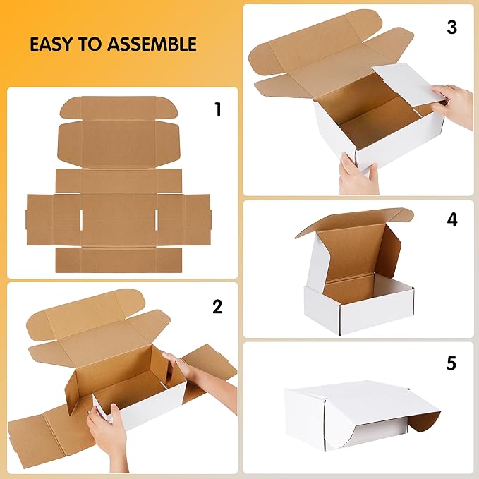 12x9x4 inch Shipping Boxes Set of 20 - Image 3