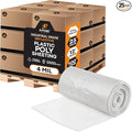 Xpose Safety Clear Plastic Sheeting – 12' x 100' Rolls – Heavy Duty 4 Mil Poly by XposeSafety