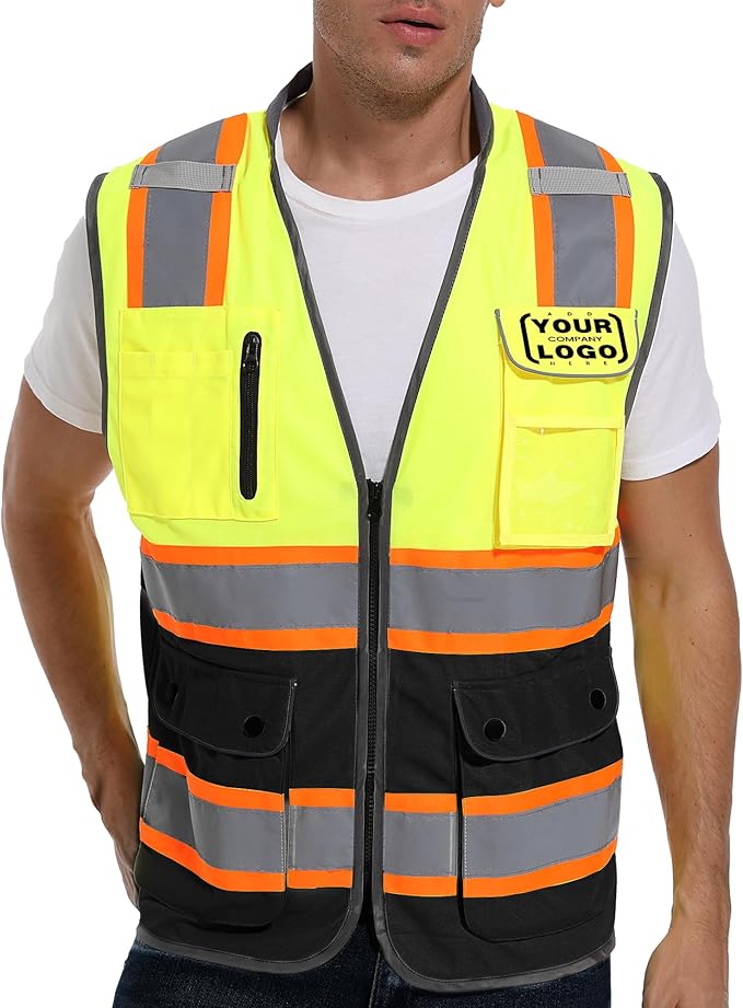 Reflective Safety Vest for Men and Women by GettheBestinSafety