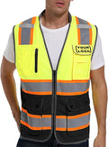 Reflective Safety Vest for Men and Women by GettheBestinSafety