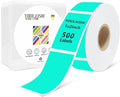 1X2 inch Label Stickers Roll for Thermal Printer 500PCS Colored Removable by YOULAISHI