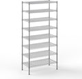 18" Deep x 36" Wide x 74" Height Wire Shelving Kit | 8-Tier | NSF Commercial by Regal+Altair
