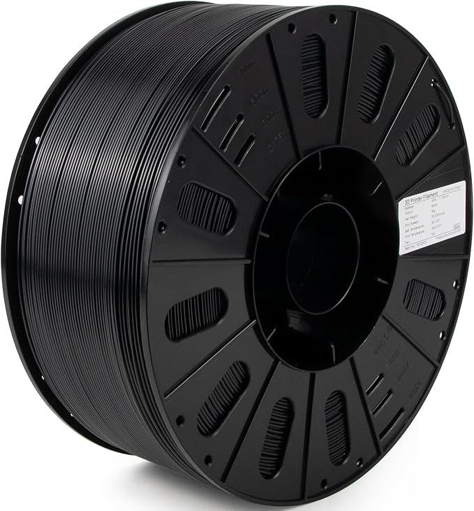 iSANMATE ASA Filament 1.75mm Black 3KG, UV & Weather Resistant 3D Printer by iSANMATE