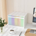 White Bamboo Acrylic File Box by LONTAI