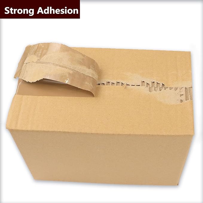 CHUANGSEED 6-Pack Brown Packing Tape - Image 3