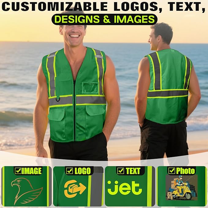 Safety Vest Customize Logo - Image 4