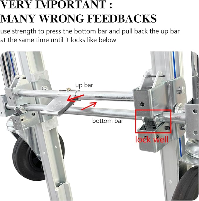 3 in 1 Convertible Hand Truck Dolly Cart - Image 5