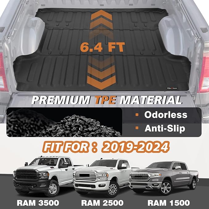 TripleAliners Truck Bed Mat Compatible - Image 3