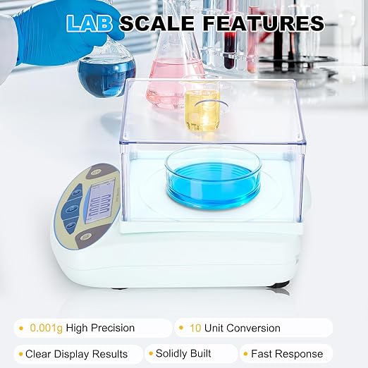 Lab Scale 500g*0.001g, High Precision Accurate Analytical Balance - Image 6