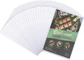 Henoyso 25 Pcs 11" x 17" Rigid Print Protectors, Heavy Duty Hard Plastic Sheet by Henoyso