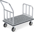 Hotel Luggage Cart, 900LBS Load Capacity Bellman's Cart by Unknown