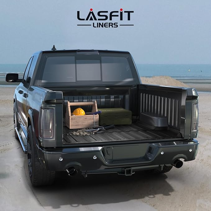 LASFIT 6FT4 Truck Bed Mat for Ram 1500 2006-2018 & Ram 2500/3500 2006-2026 & - Image 3