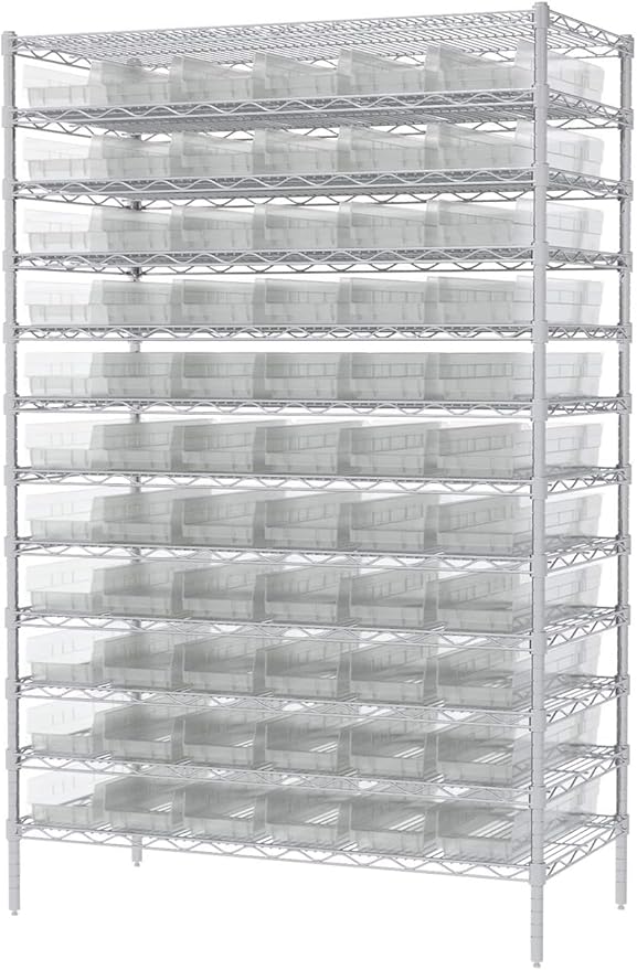 Akro-Mils 30164 Plastic Shelf Bins, Heavy Duty Storage Bins - Image 7