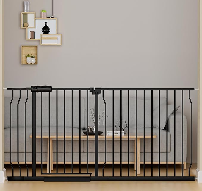 Walk Through Baby Gates Extra Wide by HOOOEN