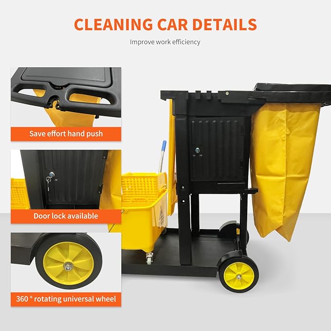 Commercial Janitorial Cart - Image 6