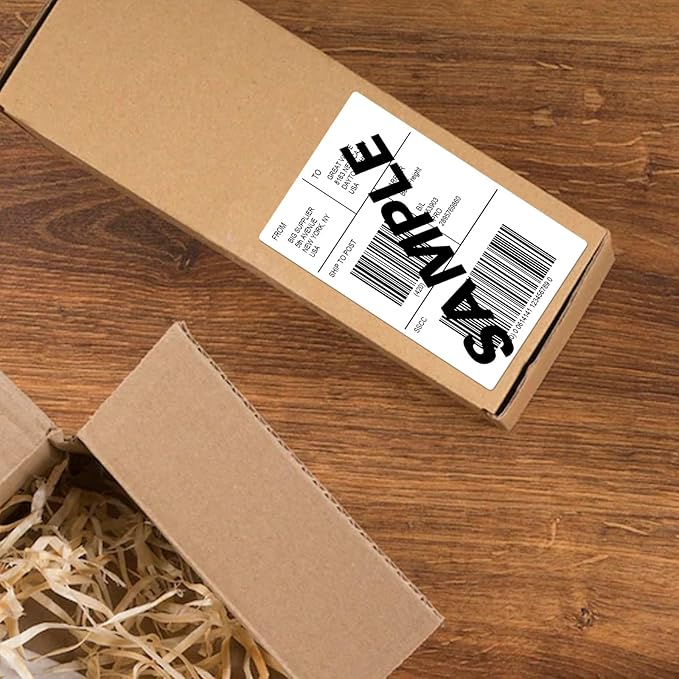 White Thermal Labels 3 × 5 Inch Vinyl Self-Adhesive Fanfold Direct Shipping - Image 5