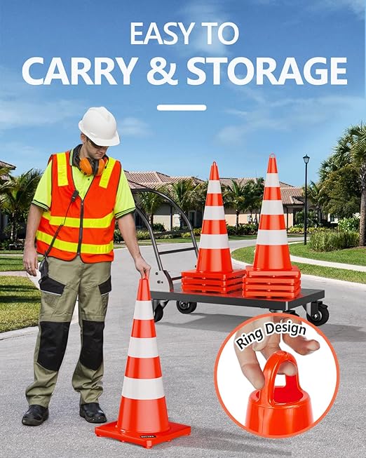 BATTIFE Traffic Safety Cones 36 Inch - Image 4