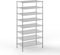 24" Deep x 42" Wide x 86" Height Wire Shelving Kit | 8-Tier | NSF Commercial by Regal+Altair