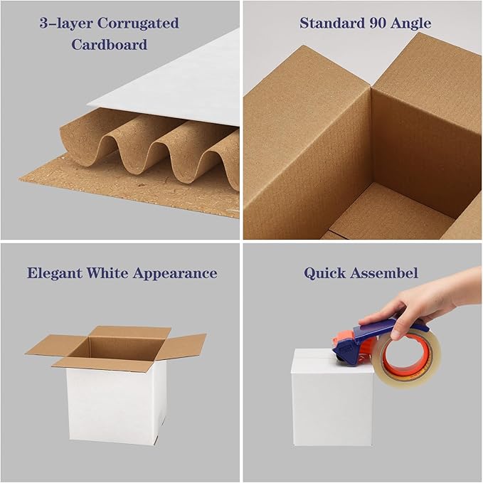Shipping Boxes 5X5X5 Set of 40 - Image 3
