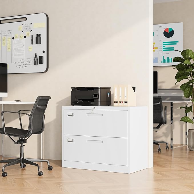 Lateral File Cabinet, Metal Filing Cabinet - Image 2