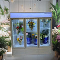 Commercial Flower Refrigerator Floral Display Cooler, ETL Sanitation, 63.5 Cuft by NAFCOOL