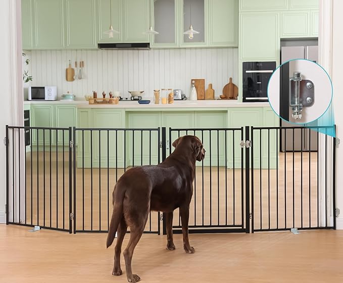 No Pawblems Free Standing Dog Gate by NoPawblems