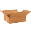 TAPE LOGIC 17 1/2 x 12 x 3 Corrugated Cardboard Boxes, Flat 17.5"L x 12"W x 3"H by TapeLogic