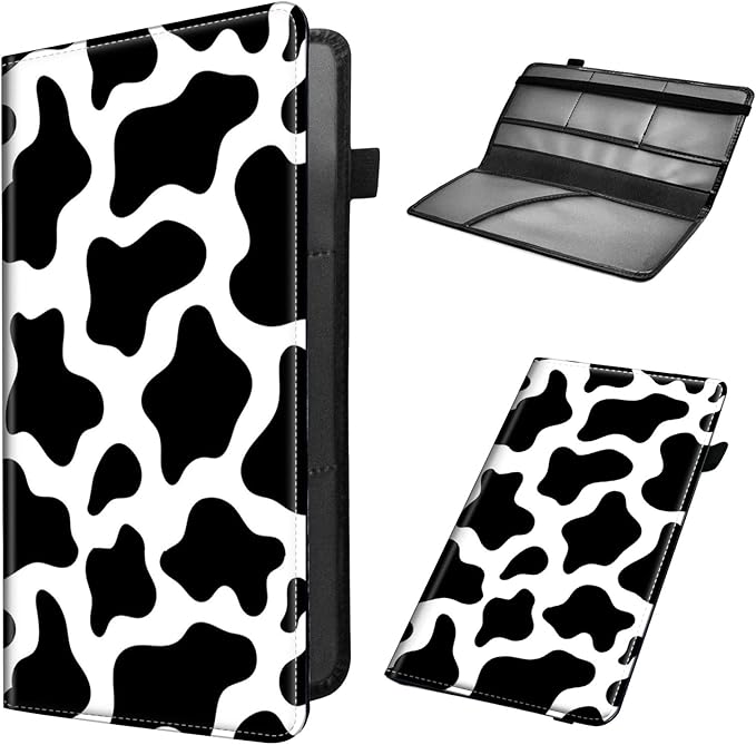 Car Registration and Insurance Holder, Leather Car Glove Box Organizer by Unknown
