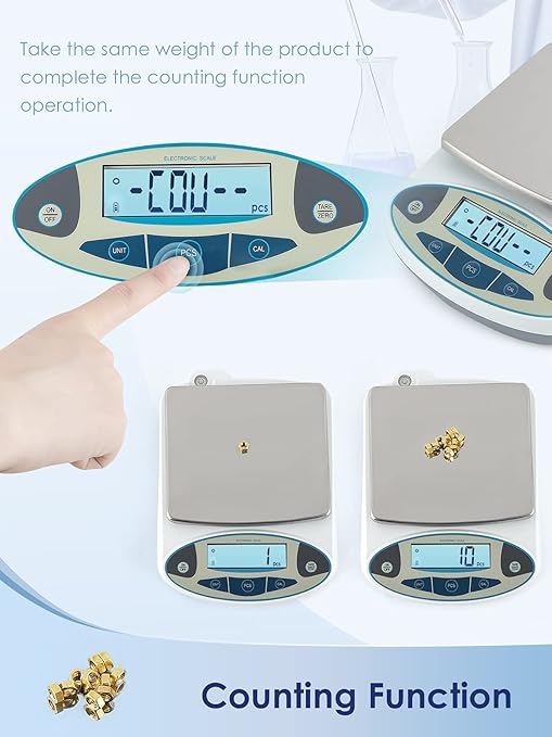 CGOLDENWALL Lab Scale 5kgx0.1g Digital Precision Scale Electronic Balance - Image 5