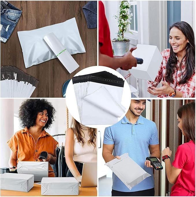 9 x 12" Poly Mailers 500PCS, 1.77 Mil 5 Layer Waterproof Shipping Bags - Image 6