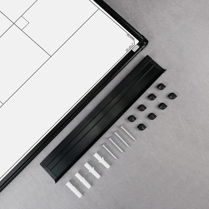 JILoffice Magnetic Dry Erase Calendar Whiteboard, 4 Month White Board Planner - Image 7