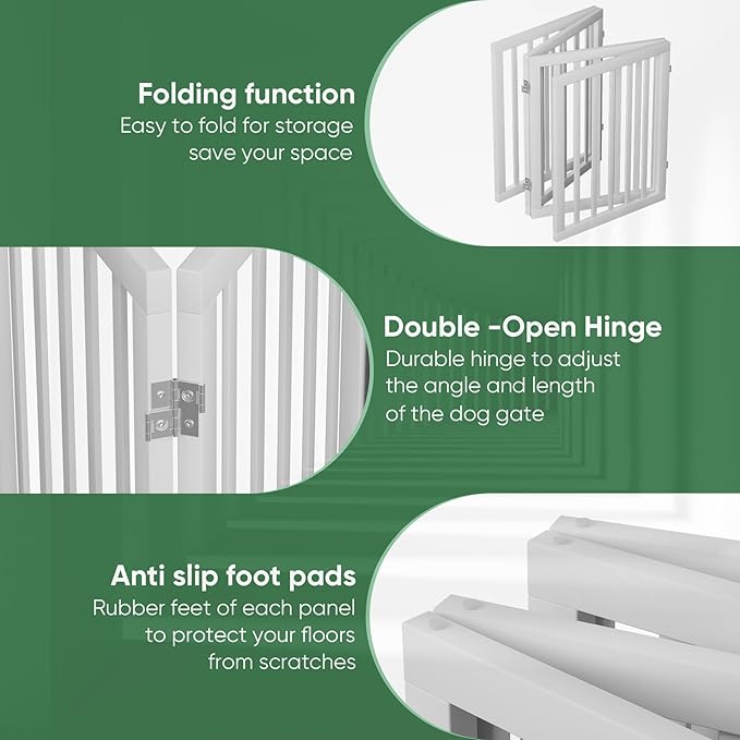 Freestanding Foldable Dog Gate - Image 3