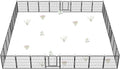 FXW Garden Fence Outdoor for The Yard – 32in x 72.9ft Heavy Duty Metal Animal by FXW