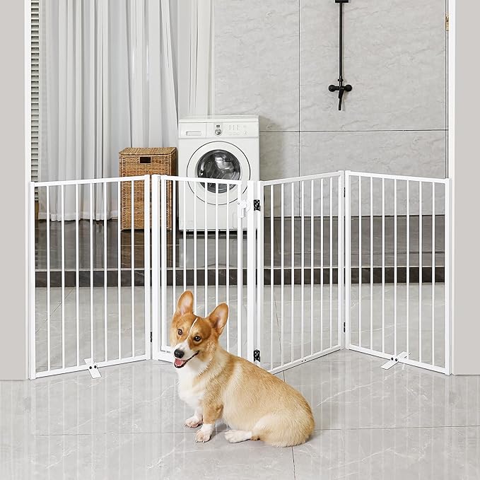 Metal Freestanding Dog Gates - Image 7