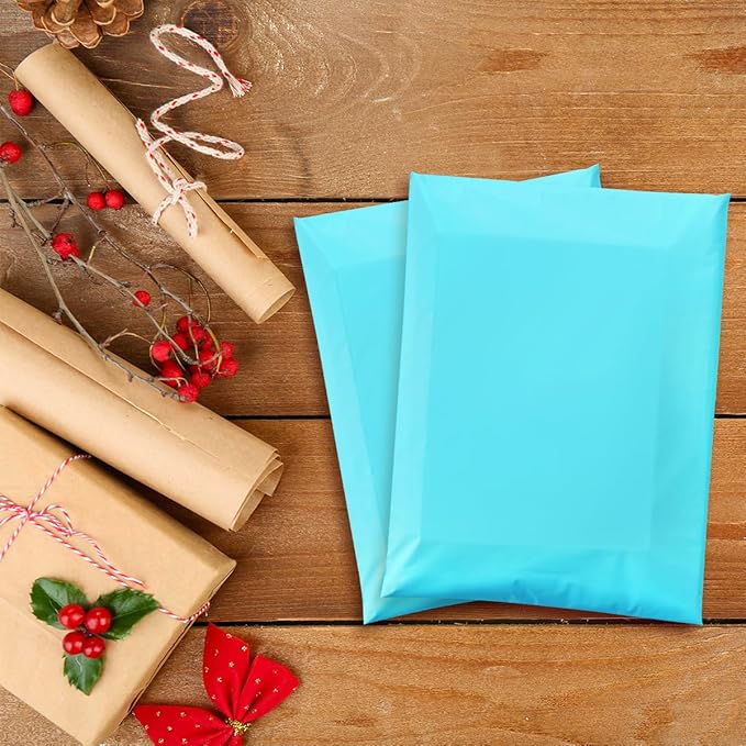 UCGOU Poly Mailers 14.5x19 Inch Teal 200 Pack Large Shipping Bags #7 Strong - Image 5