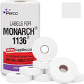 Perco White Pricing Labels for Monarch 1136 Price Gun by Perco