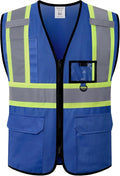Hi Vis Reflective Safety Vest for Men Women by LaienSafety