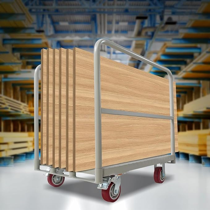 Platform Truck 2500LBS Capacity Industrial Flatbed Cart - Image 9