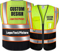 BeautyWill Custom Logo Safety Vest Class2 High Visibility Reflective Vest by BeautyWill