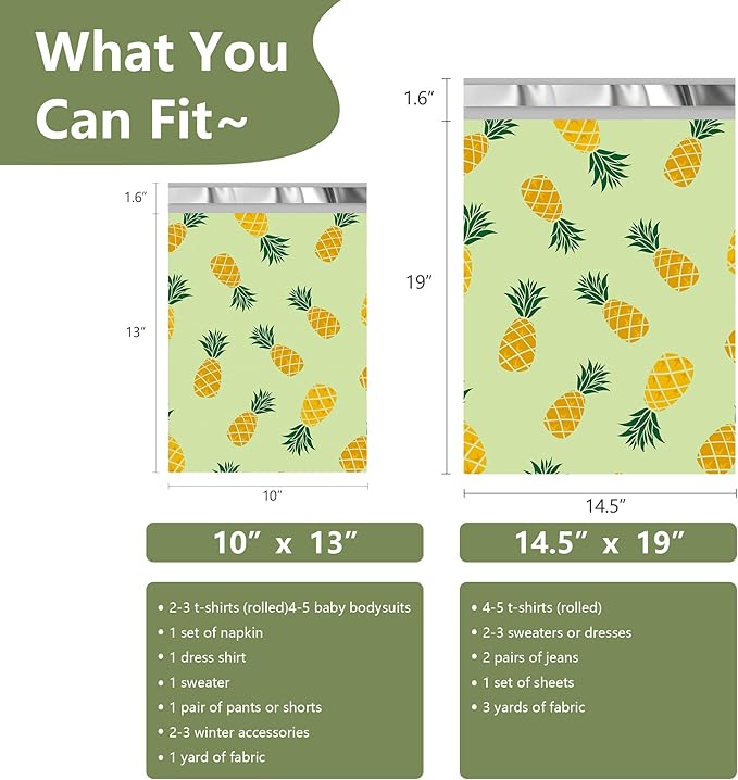 Poly Mailers 12x15.5 Inch 50 Pcs - Image 2