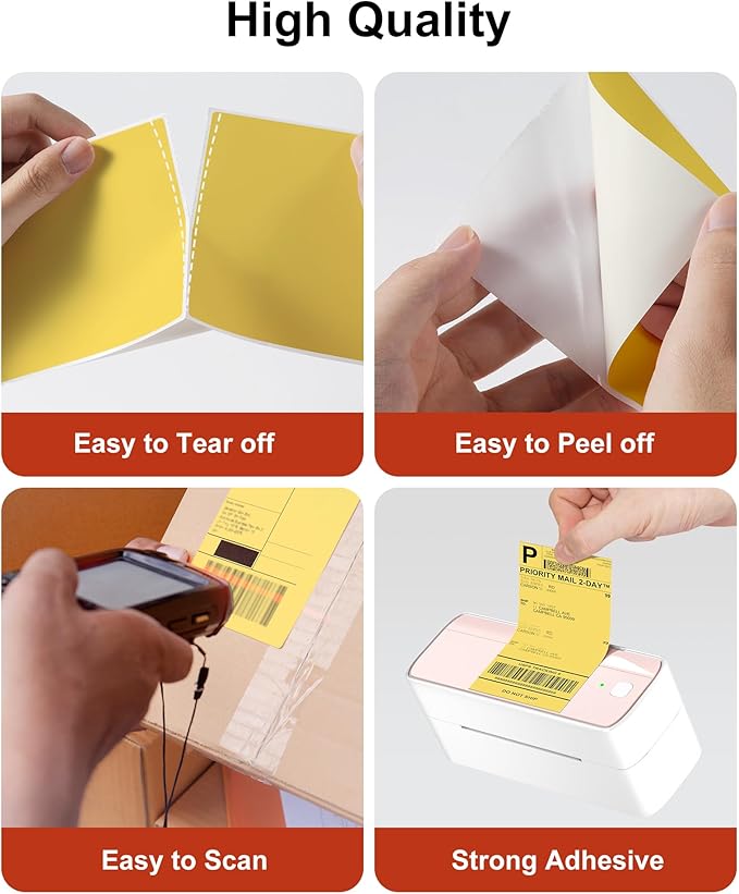 Phomemo 4x6 Thermal Label Printer Paper - Image 4