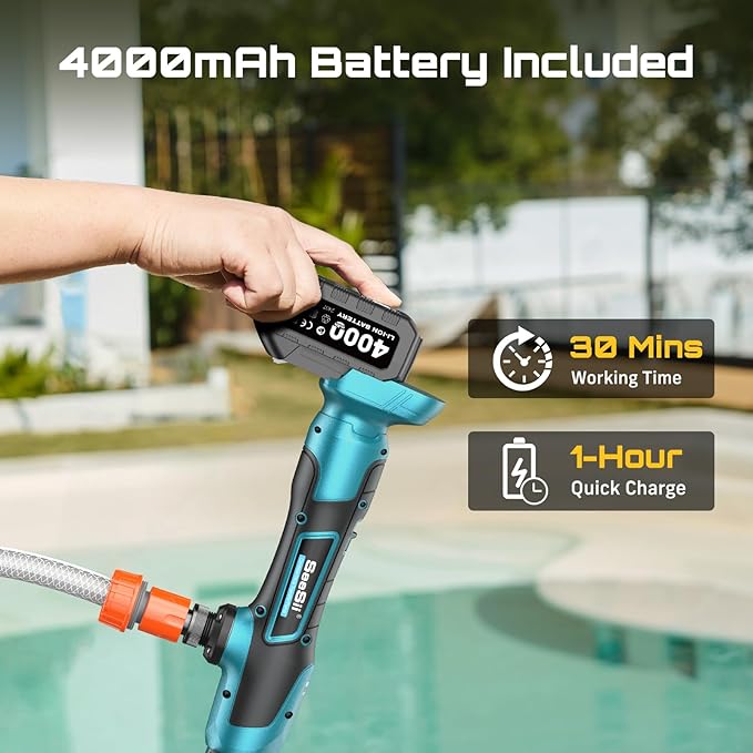 SEESII Cordless Stick Water Transfer Pump, - Image 6