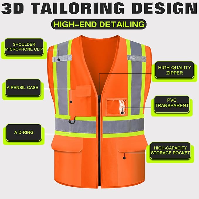 Safety Vest Customize Logo - Image 3