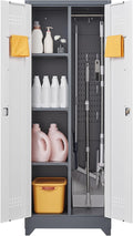 FLEXIMOUNTS 65'' Tall Metal Storage Cabinet by FLEXIMOUNTS